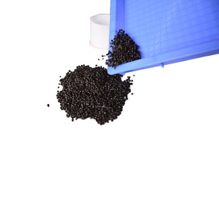 PE injection return polyethylene particles pe recycled plastic particles paper factory material fruit basket card board corner protection material
