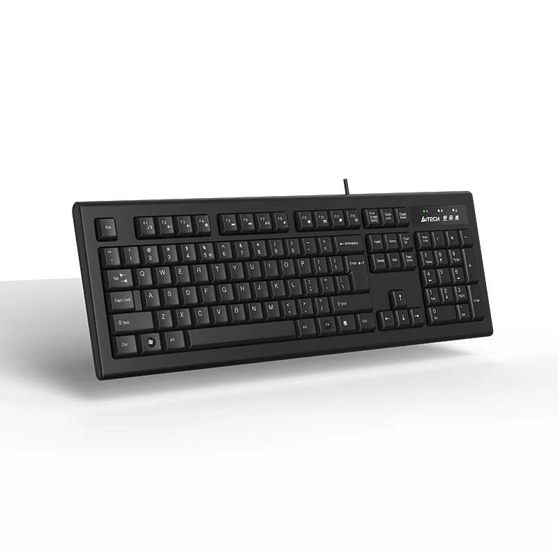 双飞燕 KR-85 кабельная игровая клавиатура USB водонепроницаемая клавиатура с основанием для ноутбука Интернет-кафе офис