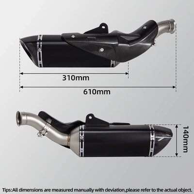 suitable for CFMOTO 800NK – Exhaust pipe