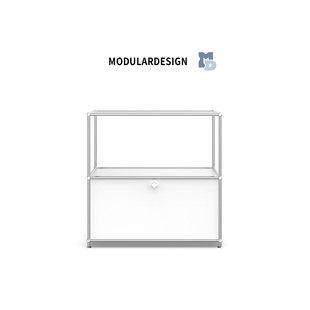 USM柜陈列饰品展示架定制不锈钢拼装组装柜家用商用餐边柜MD-006-阿里巴巴