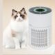 Cross-border air purifier new small smoke odor pet suction floating wool foreign trade activated carbon negative ion filter element