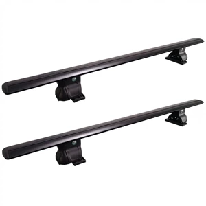Thickened Tiger Claw Aluminum Alloy Roof Crossbar Luggage Rack for Special Vehicles with Locks for Anti-Theft Sedans with Light Roofs