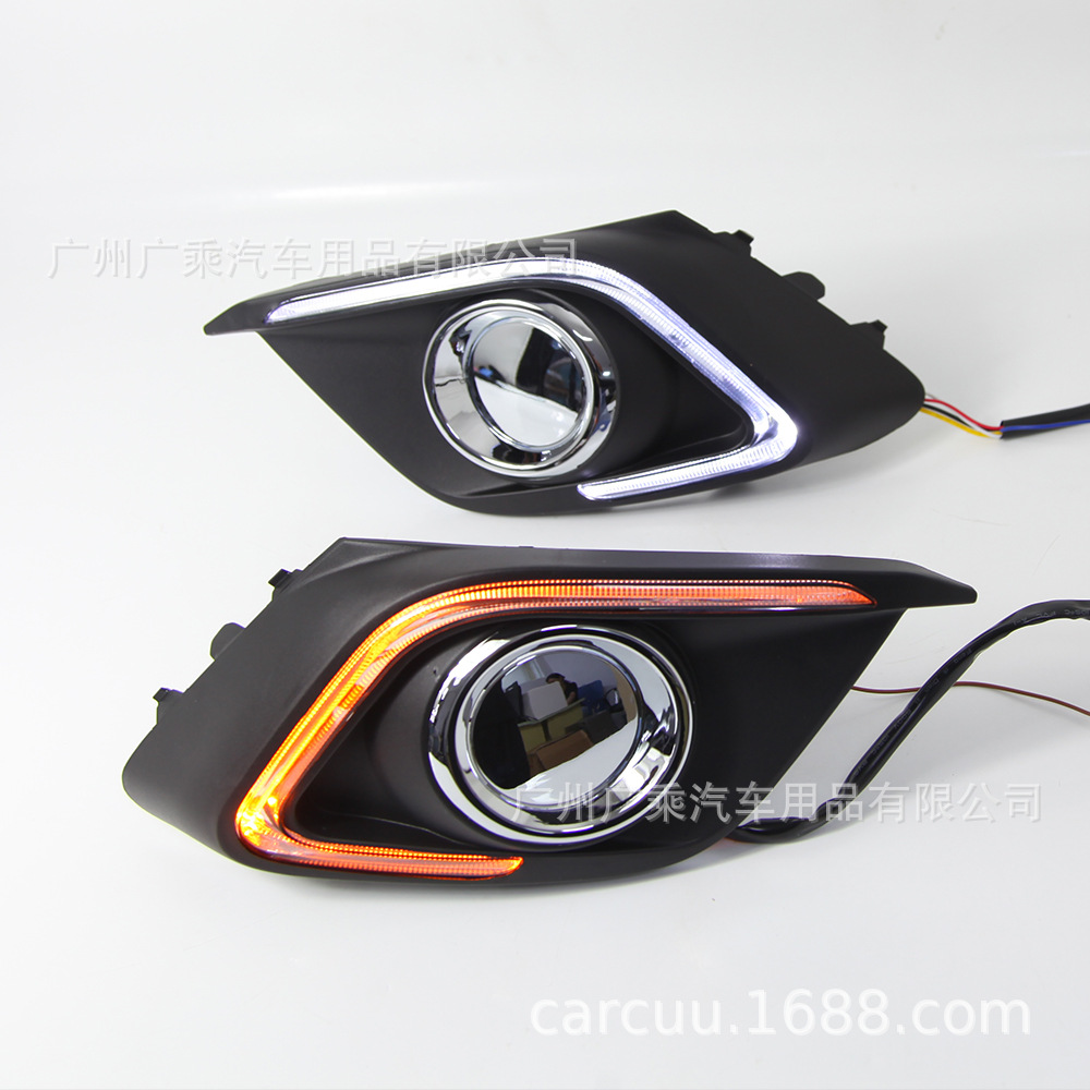 Aplicable a nuevo caballo 3 onkela luz diurna LED luz antiniebla delantera 14-16 onkela luz diurna