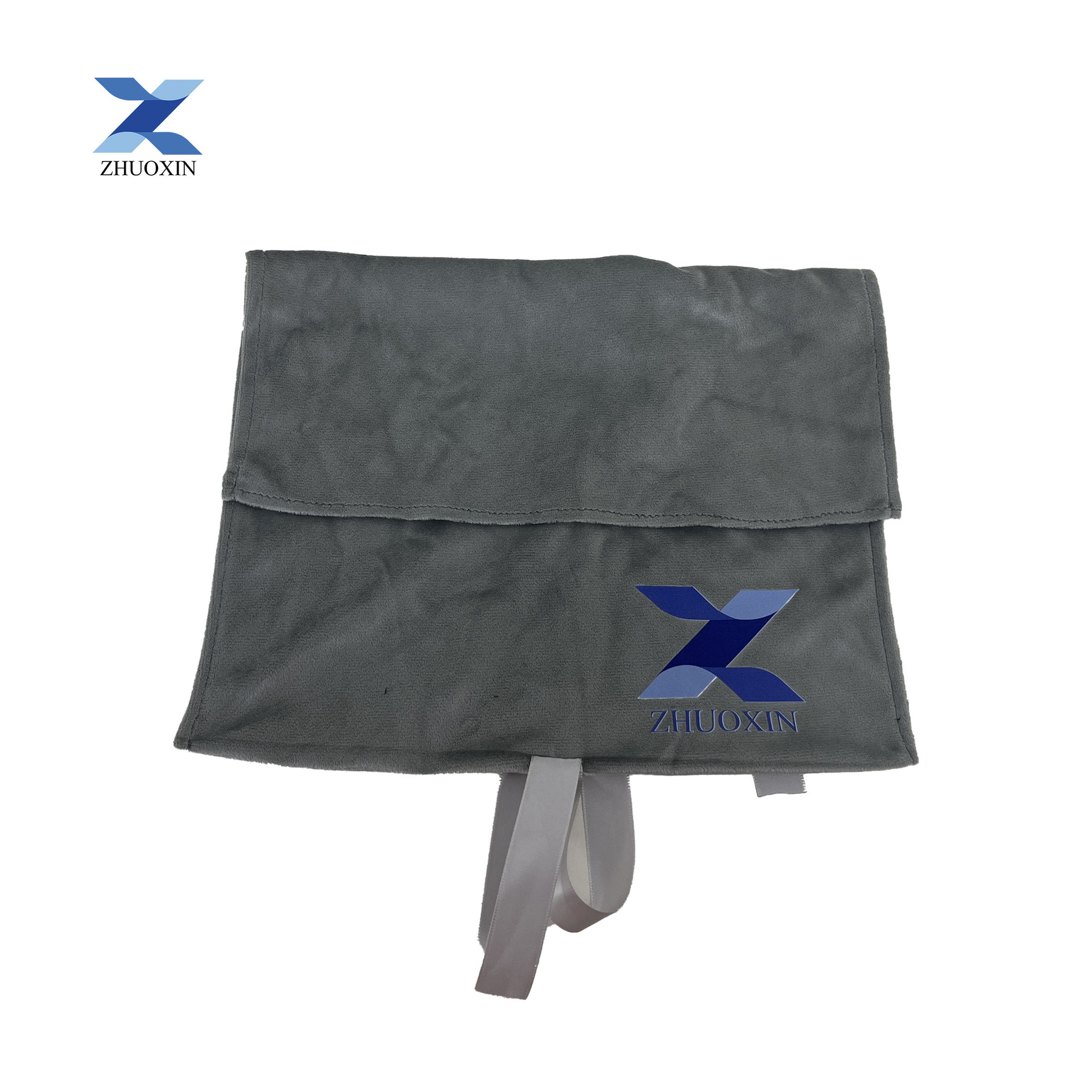 그레이;25*30cm;벨벳