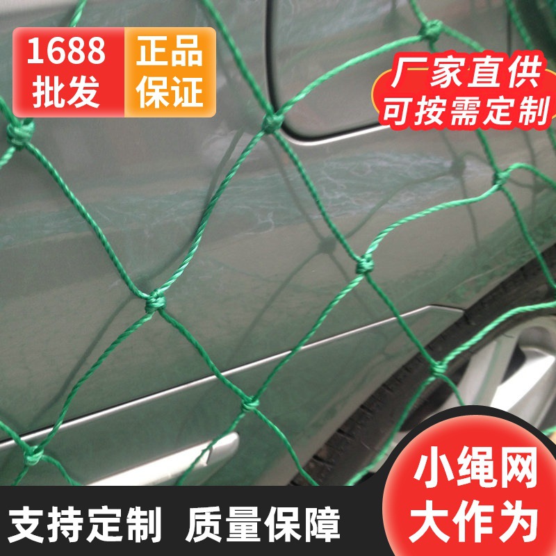 广州佛山批发游泳池防护网 养殖池防鸟网 聚乙烯儿童尼龙绳网加厚