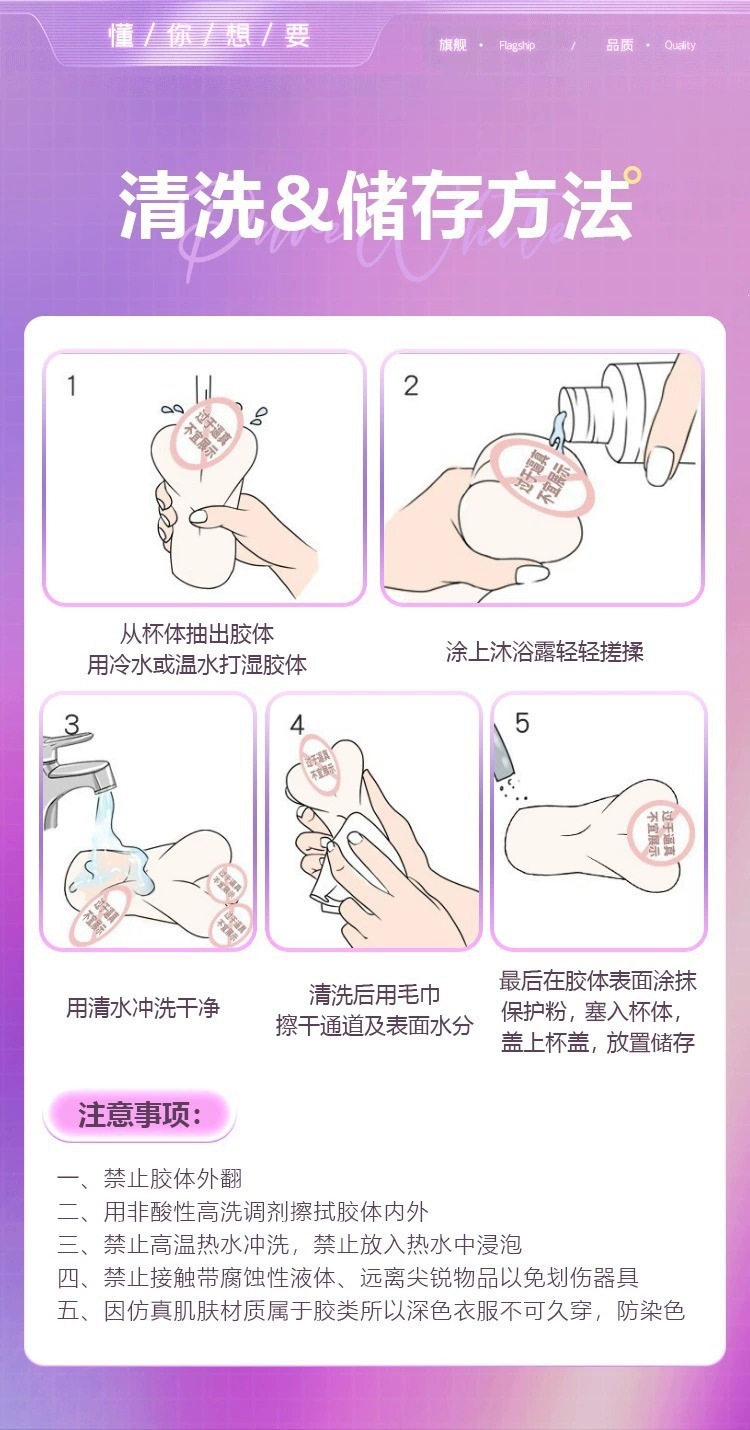 Mystery Girl White Manual Male Masturbator Cup TPE Training Device — detail image 5