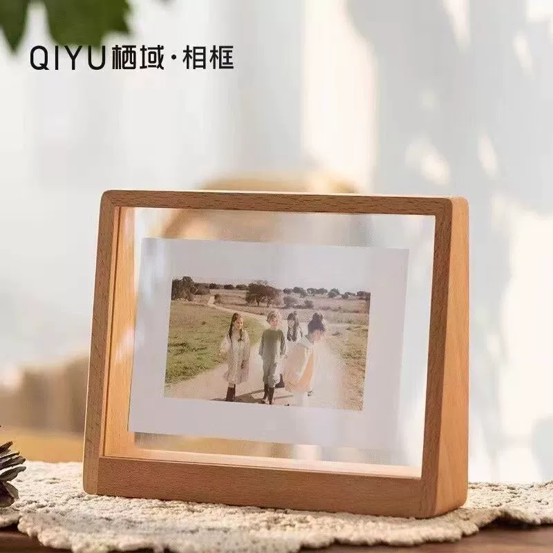 Креативная минималистская деревянная рамка для фотографий Современная буковая рамка для фотографий из скандинавских фотографий декоративные украшения для спальни ins рамка для картин