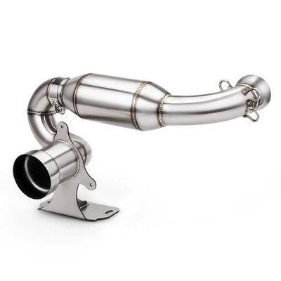 Beach Off-Road Motorcycle Can-Am: Motorcycle exhaust pipe