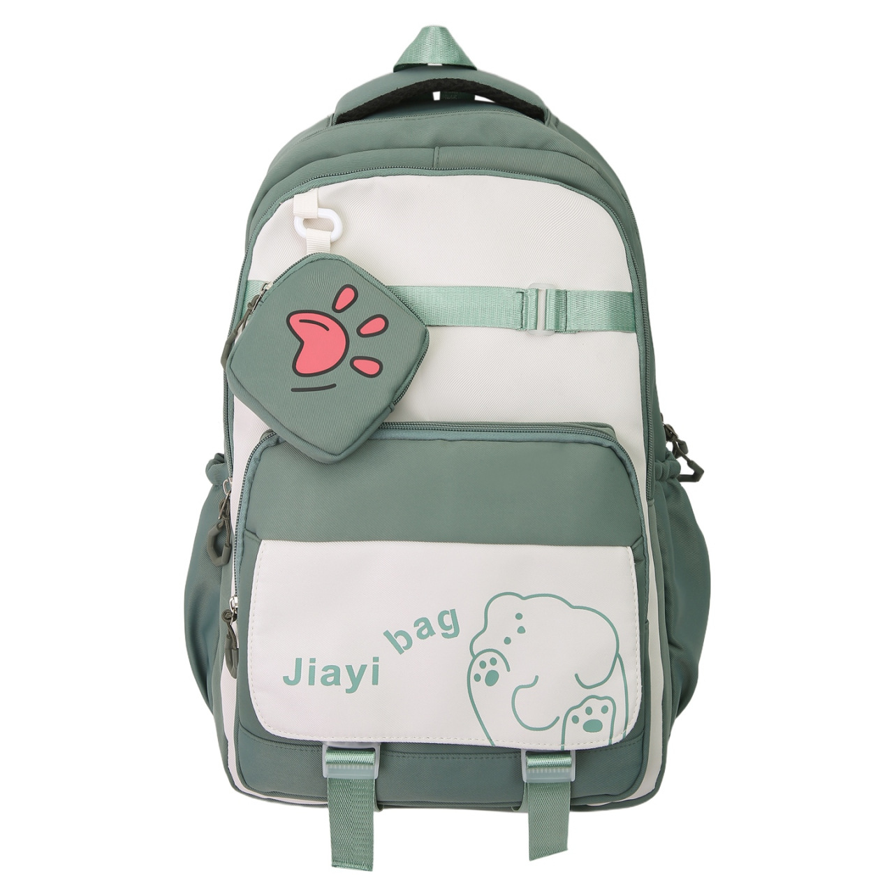 Bagos escolares de niñas ligeros de gran capacidad JIAYISTAR nuevos estudiantes de primaria y secundaria estilo de moda mochila image 6