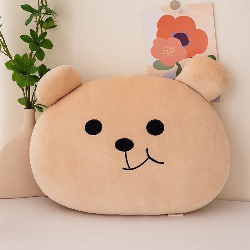 Ins coreano, boca torcida, juguetes de peluche, dibujos animados, almohadas creativas lindas