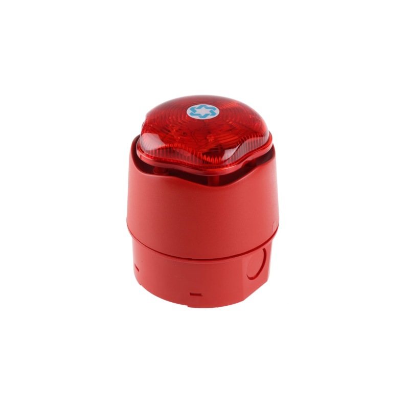 90020R5 Hosiden Besson声光报警器9-30V直流红色IP66110dB