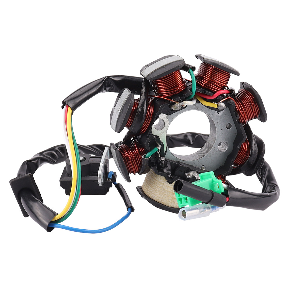 Off-Road Motorcycle Atv Accessories Gy6 125/150 Ignition Coil Eight-Level Engine Magneto Stator Coil