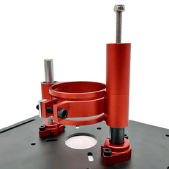 Second-generation inverted lift base, aluminum inverted plate, epoxy milling trim machine small gong machine lift table slotting