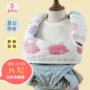 环绕背带款纯棉纱布口水巾