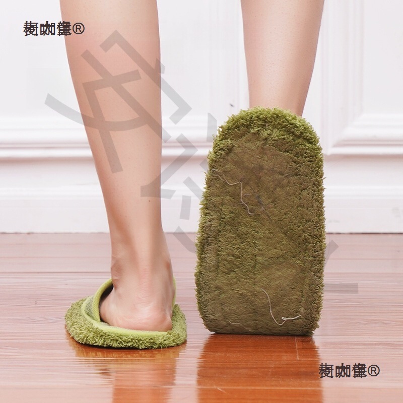 Spring Lazy Mop Slippers for Cleaning Wooden Floors, Removable and Washable, Silent Mop for Kitchen and Home Use, Metabo Spring Lazy Mop Slippers for Cleaning Wooden Floors, Removable and Washable, Silent Mop for Kitchen and Home Use, Metabo
