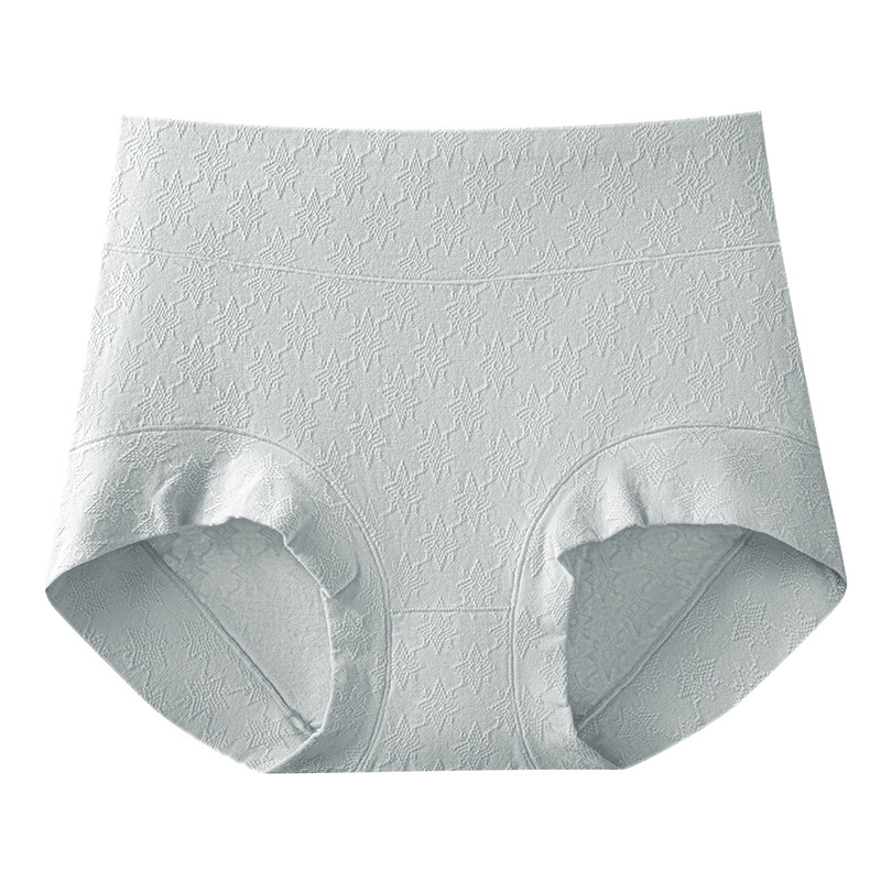 Boxer Ladies Algodón puro Antibacterial 2024 Nuevo estilo de cintura alta Abdomen y caderas Algodón de gran tamaño Pantalones cortos de cuatro esquinas Refrescantes