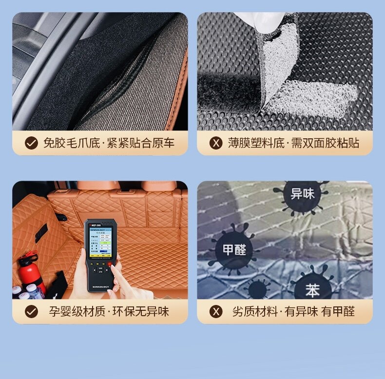 Suitable for 25-26 model Fangchengbao Titanium 7, full coverage trunk mat, thickened Fangchengbao Titanium 7 trunk mat