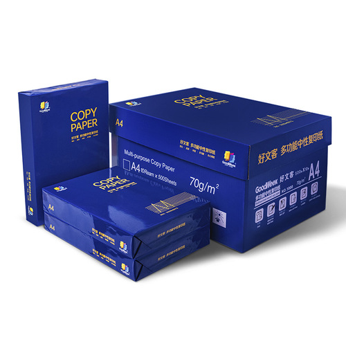 Factory direct sales Haowenke A4 printing paper whole box wholesale 70g/75g office paper white paper A4 copy paper