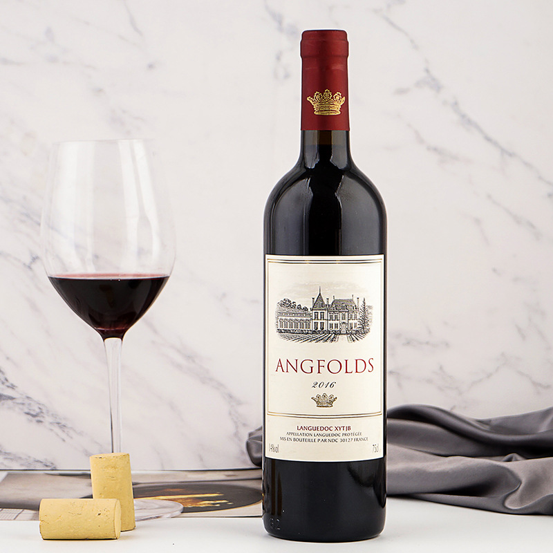 Tenghui Liquor Wholesale and Distribution of 750ml Cabernet Sauvignon Dry Red Wine, Popular High Alcohol Content 14 Degrees