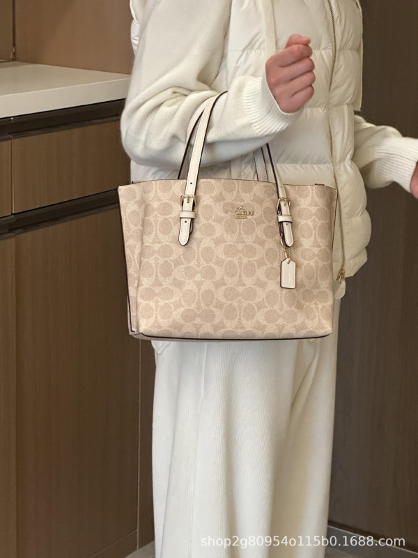 C家新款时尚茉莉mollie25托特单肩包拉链夹层购物袋通勤腋下女包|undefined