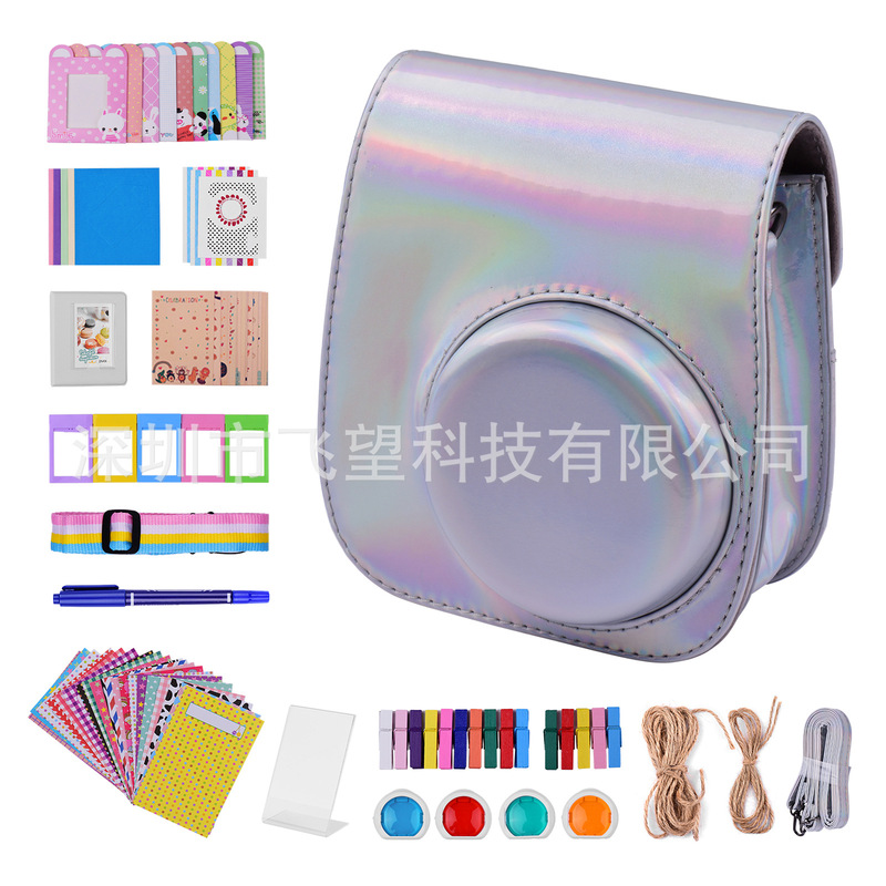 Polaroid camera Instax Mini 11 accessory set 14 in 1 photo album photo frame sticker filter shoulder strap