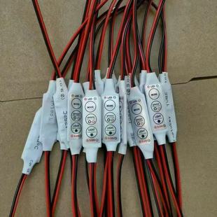 Led Strip Light Single Color Controller 12V Mini 3 Key Control Lamp Bar Dimmer