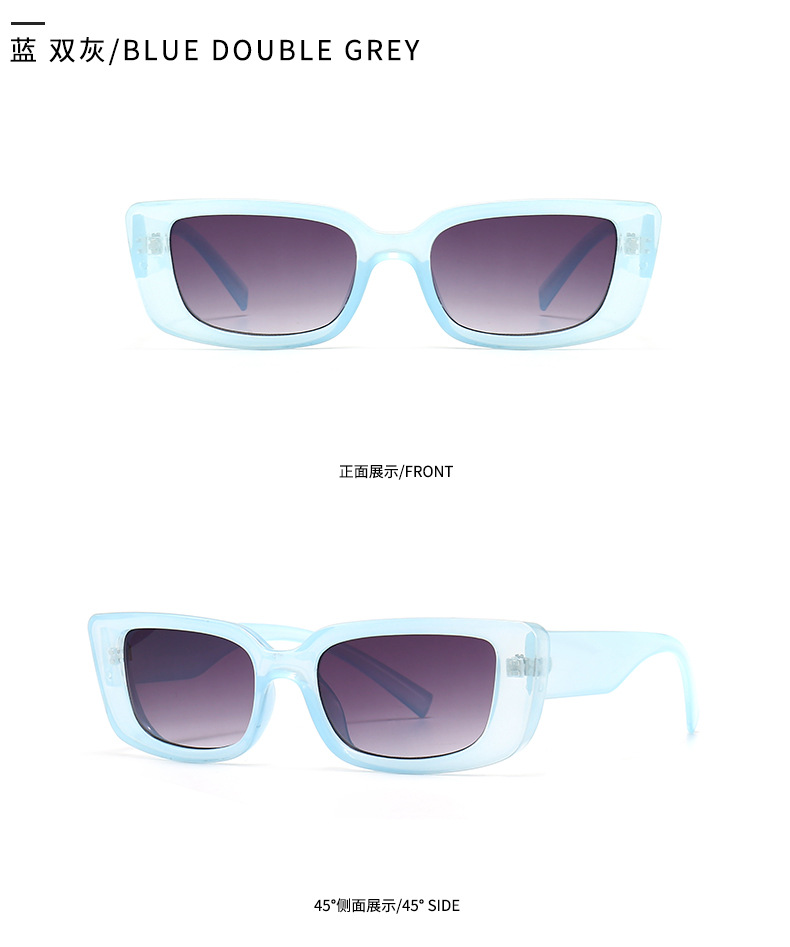 Moderne Cat-eye-sonnenbrille Europäisches Modell Quadratische Sonnenbrille Weiblich display picture 3