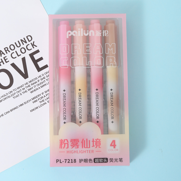 Un marcador de alto valor visual de gran capacidad de color para proteger los ojos, un marcador de puntos clave para estudiantes que hacen cuentas a mano.