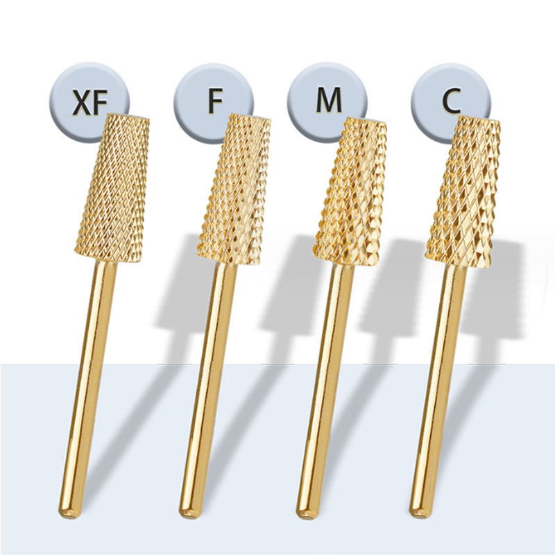 Transfronterizo nuevo clavo de acero de tungsteno cabeza de molienda de acero de tungsteno cónico taladro eléctrico pulido herramienta de eliminación de uñas en stock