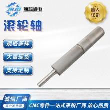 定制滚轮轴 五金配件脚轮卡 万向轮螺丝平板 直牙中心轴卡簧 插杆