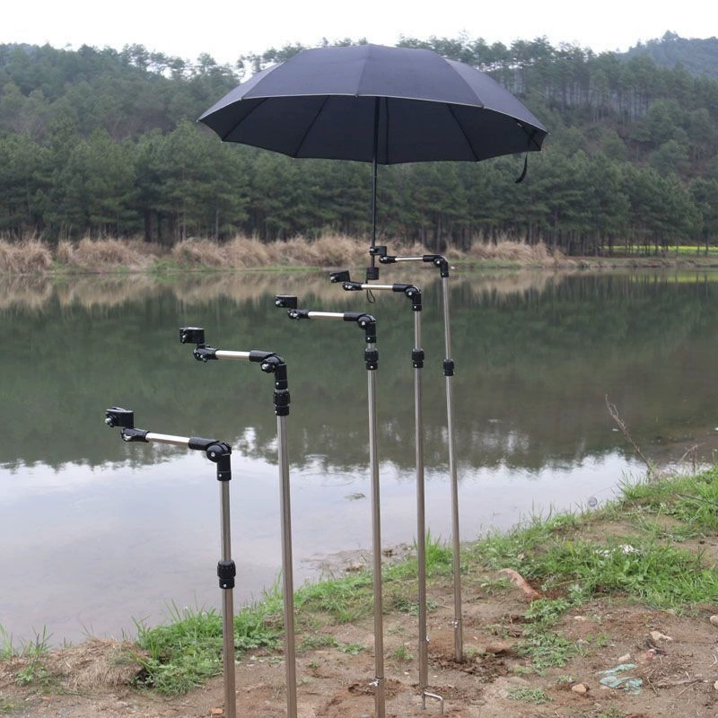 TC [3286 человек собралось] Универсальный солнцезащитный козырек для рыбалки на открытом воздухе, регулируемый телескопический портативный новый модернизированный проход для ларьков