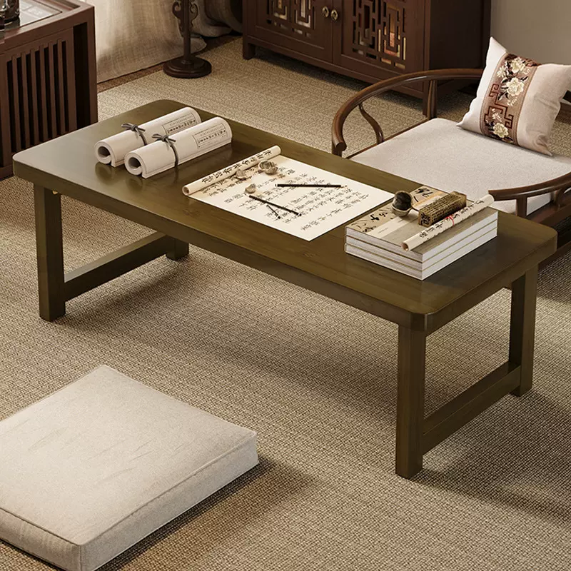 小矮桌日式飘窗桌子榻榻米茶桌简约炕几学生书画桌家用折叠小桌子