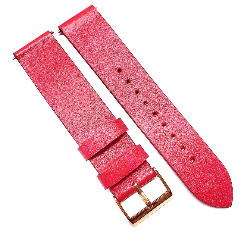 COAC KOUCHI strap women's watch watch Year of Ox limited birth year genuine leather Red Watch Belt 18MM