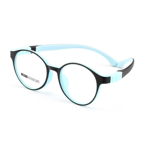 New Ultra-Light Silicone Children's Glasses Frame for 4-9 Year Old Boys and Girls, Children's Myopia Glasses Frame, Wholesale 8811