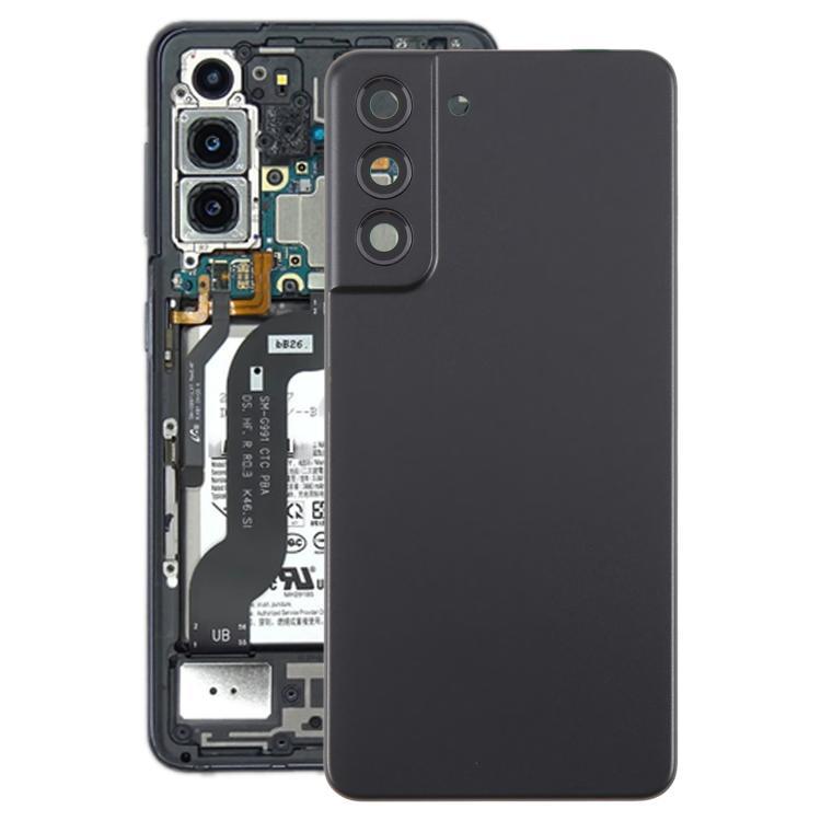 Para Samsung para Galaxy S21 FE SM-G990B Batería trasera cubierta con anillo de fase
