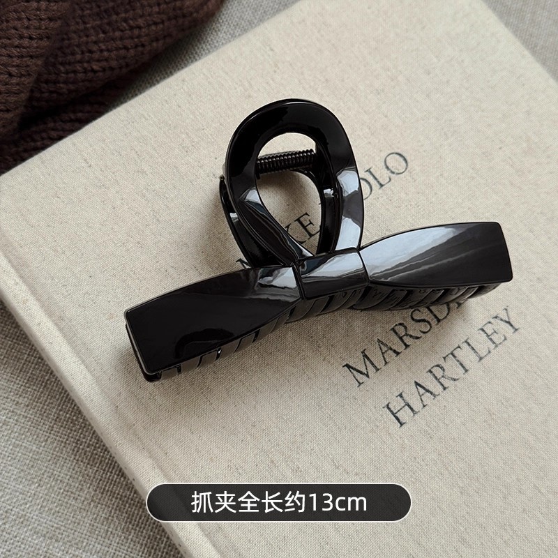 글로시 블랙 특대형(13cm)