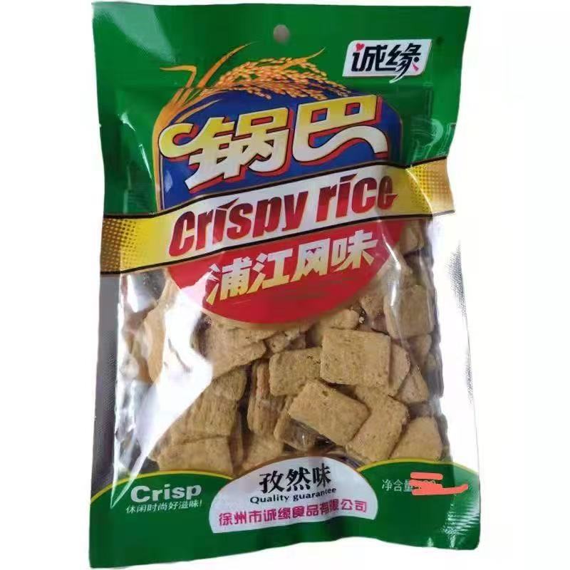 麻辣味锅巴产品展示图