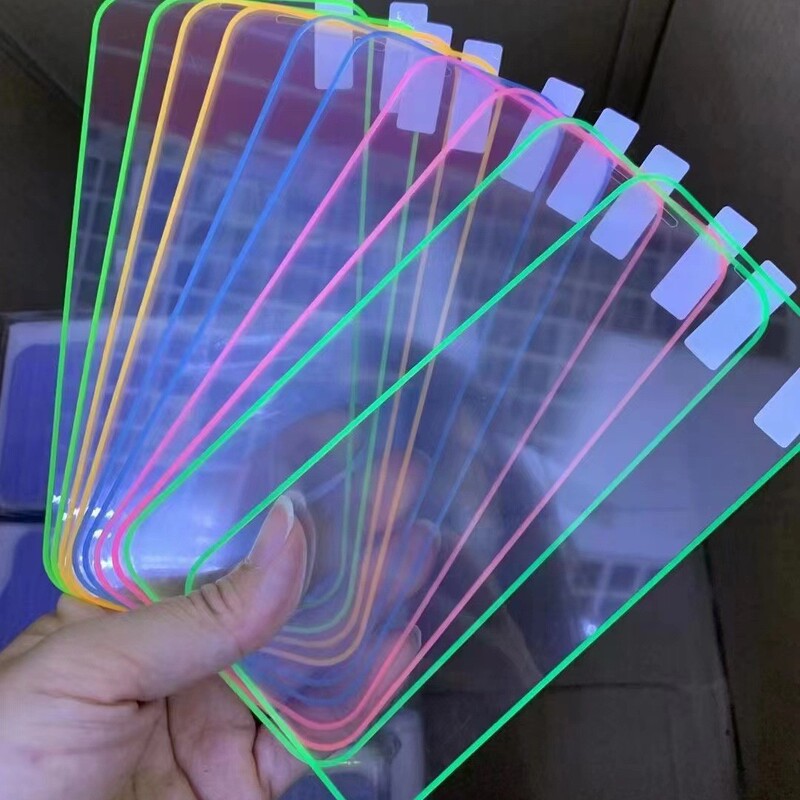 Suitable for Apple 12 luminous tempered film 11 mobile phone film glass film iphone13 screen protective film wholesale