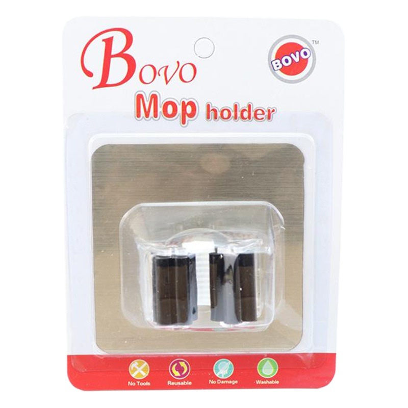 Clip de fregona multifuncional creativo fuerte estante de fregona transparente cocina escoba gancho pegajoso