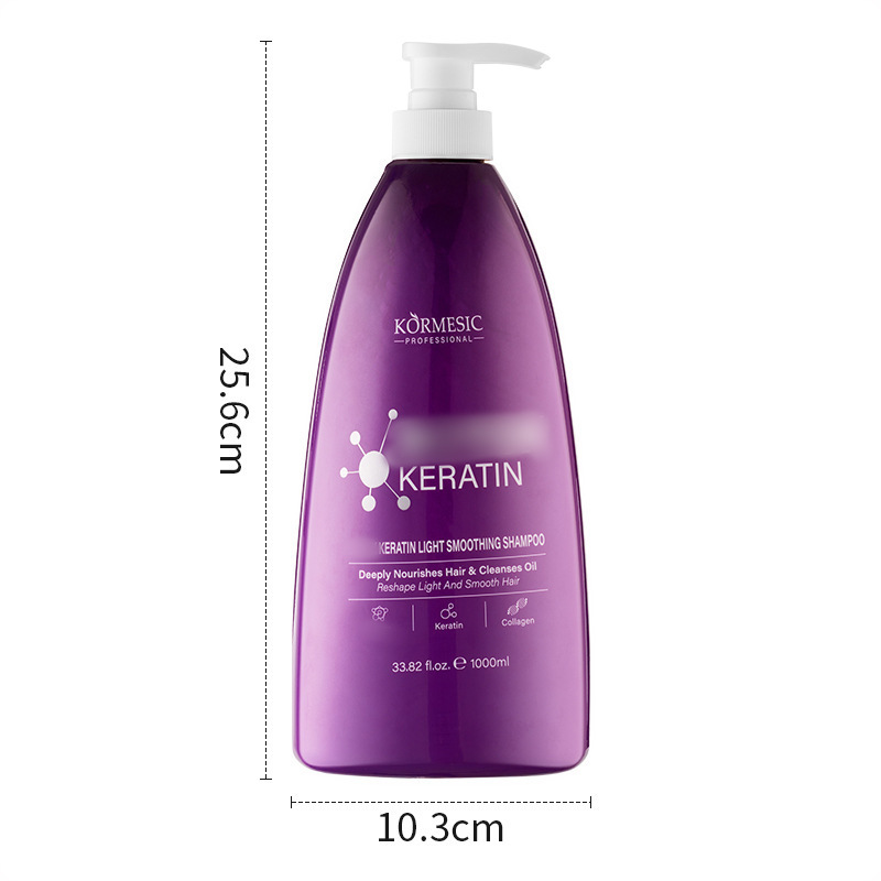 KORMESIC Keratin Smooth Shampoo 1000ml [Export sales only, domestic sales prohib…