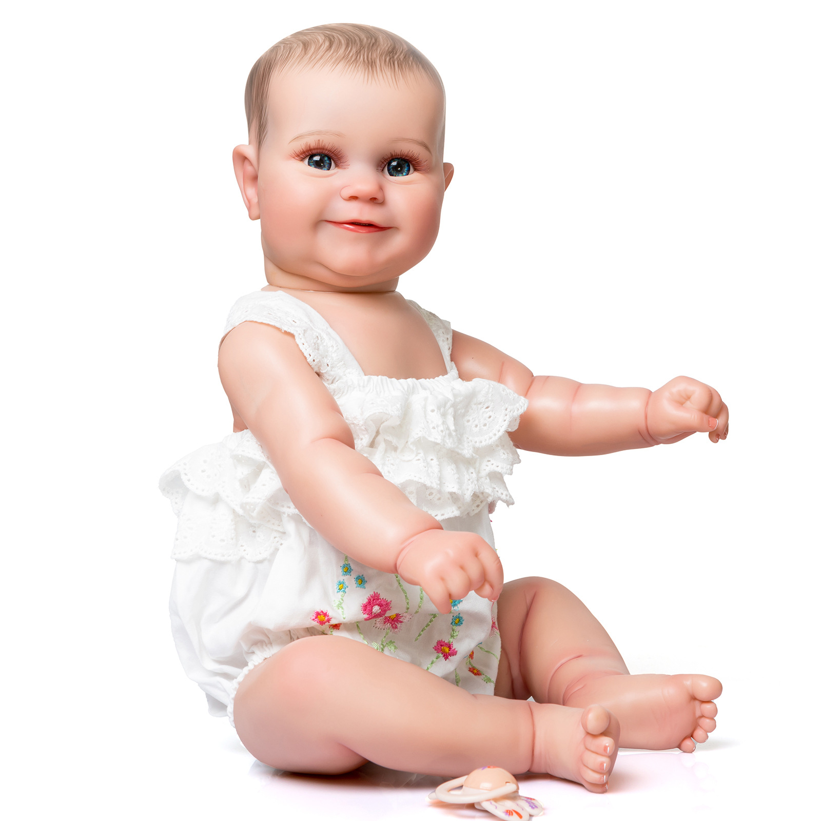 50cm pegamento completo lindo simulación muñeca Maddie pintado a mano pelo transfronterizo suministro de comercio electrónico de una sola pieza entrega