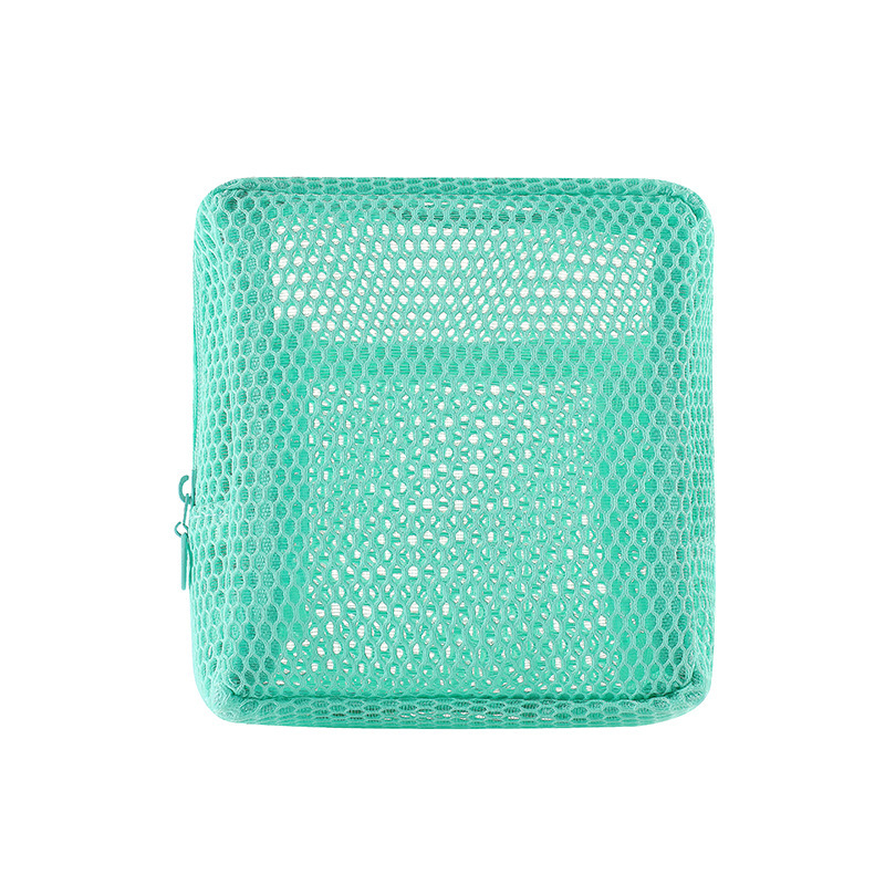 Travel Mesh Toiletry Bag Organiser With Partitioned Storage_voghion.com
