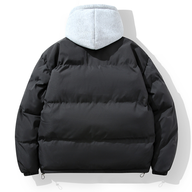 Manteau de mode en coton épais pour homme, vêtement tendance d'hiver_voghion.com