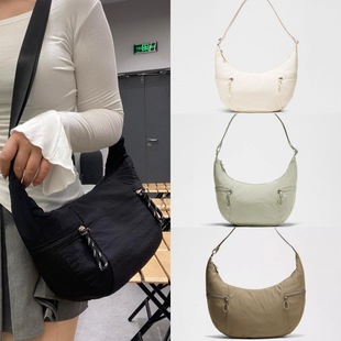 luluţ�ǰ�������ͨ�ڰ��μ��¶¶��Ӱ�lululemonSlouchyб���
