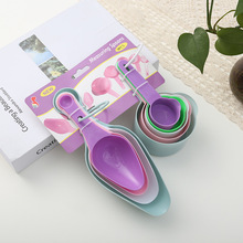 多功能铲勺批发家中蛋糕制作烘培铲面粉塑料铲刻度小勺果酱塑料勺