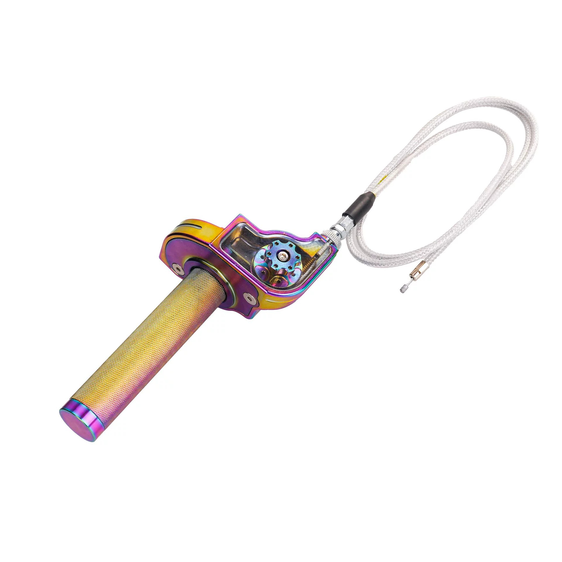 Motorcycle modified CNC big twist third generation oil handlebar 22mm universal visual handlebar oiler