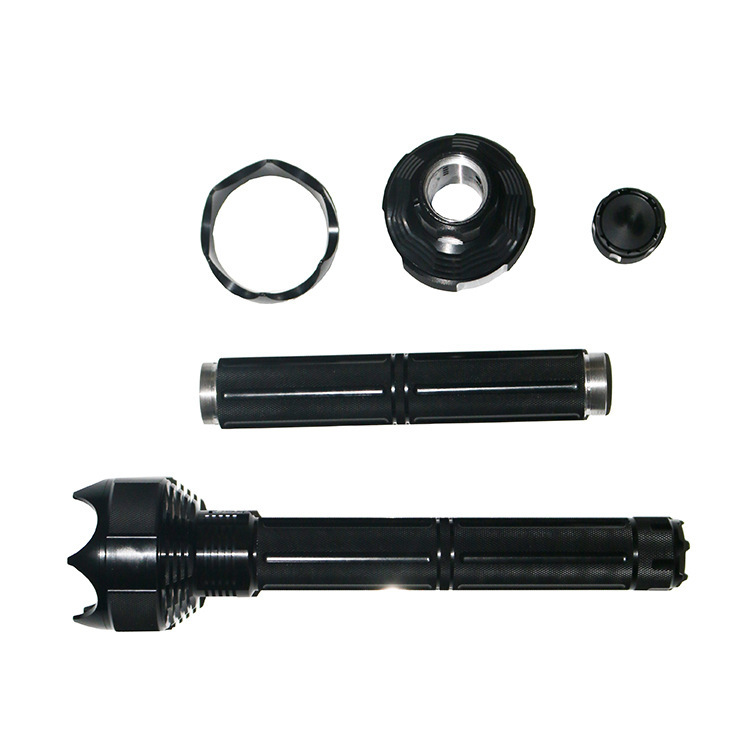 数控车床铝件五金件 手电筒外壳 铝合金外壳 东莞锻造工厂直售