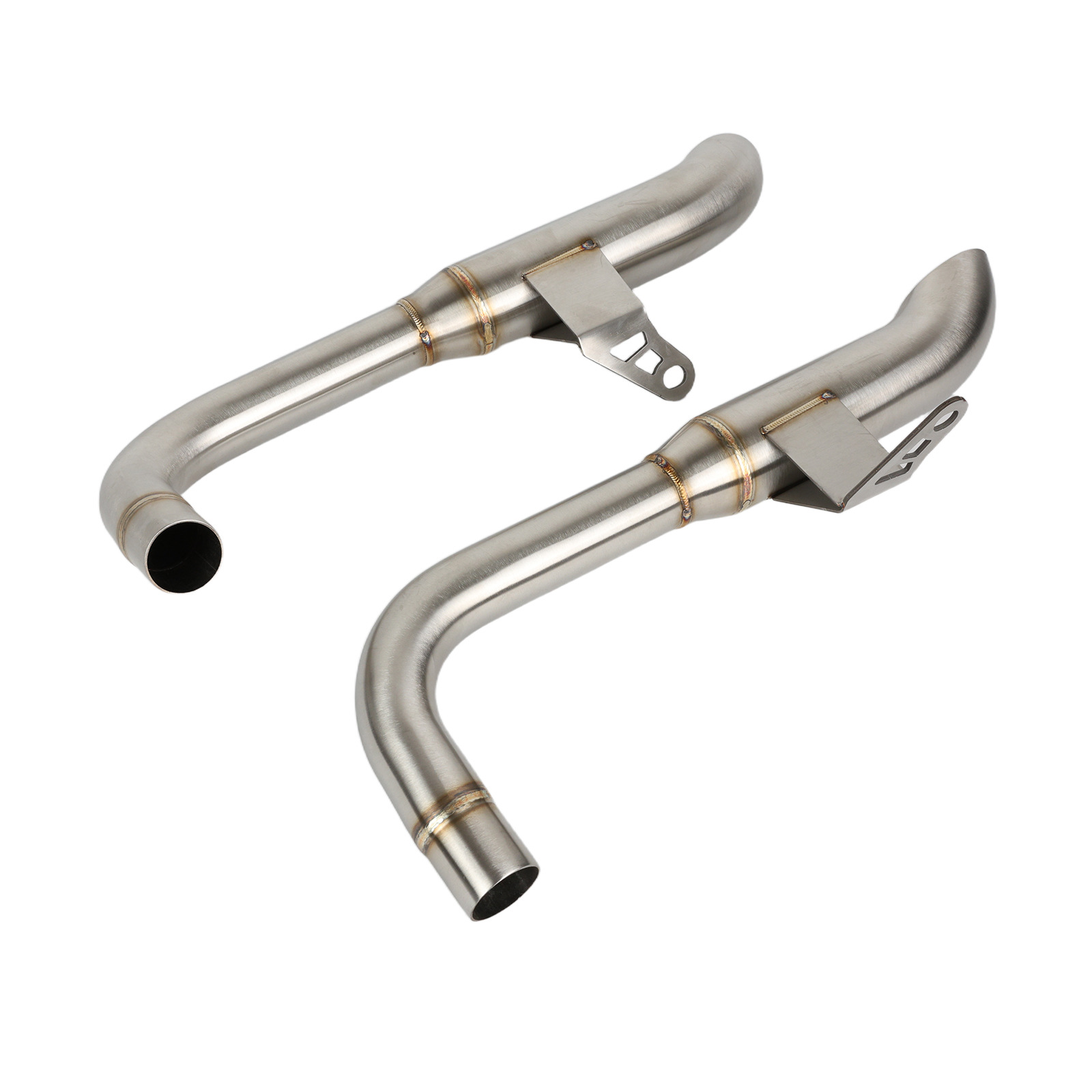 Suitable for Triumph Bobber Modified Motorcycle Exhaust Pipe Stainless Steel Exhaust Tail Section Exhaust 16-25 Years