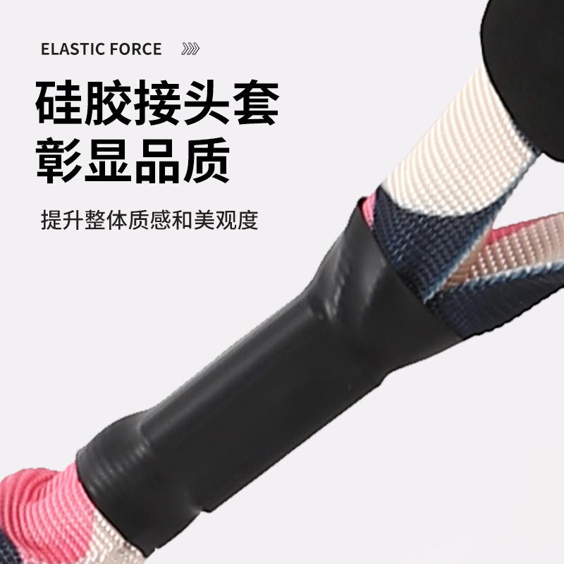 Cuerda P a prueba de explosiones y anti-mordedura Cadena telescópica para perros Cuerda de tracción para perros medianos y grandes Cubierta de cuello Amortiguador elástico Cuerda para perros al por mayor