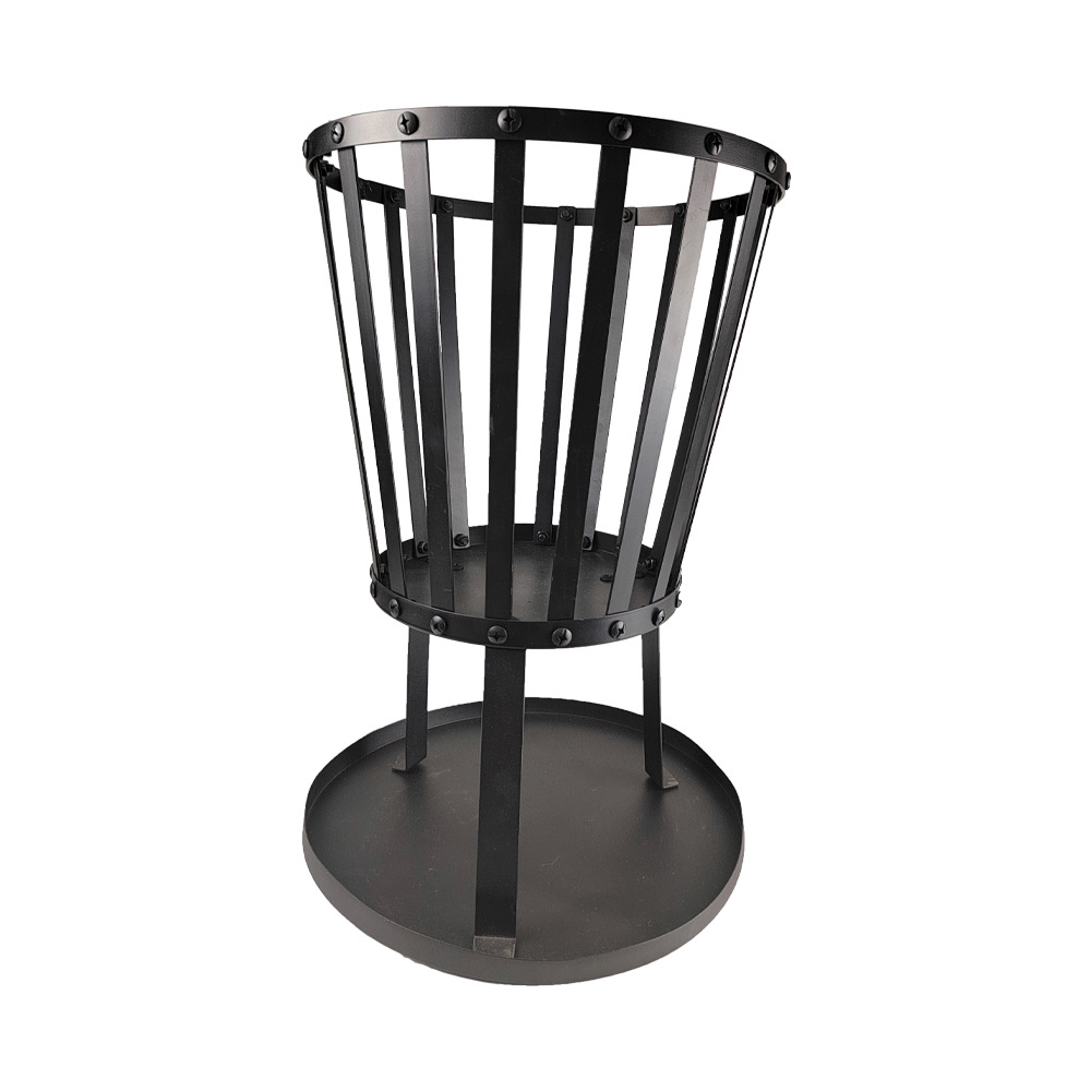 Barbacoa barbacoa estufa al aire libre cesta de la flor estufa fuego olla flor cesta barbacoa parrilla hierro bonstove al por mayor